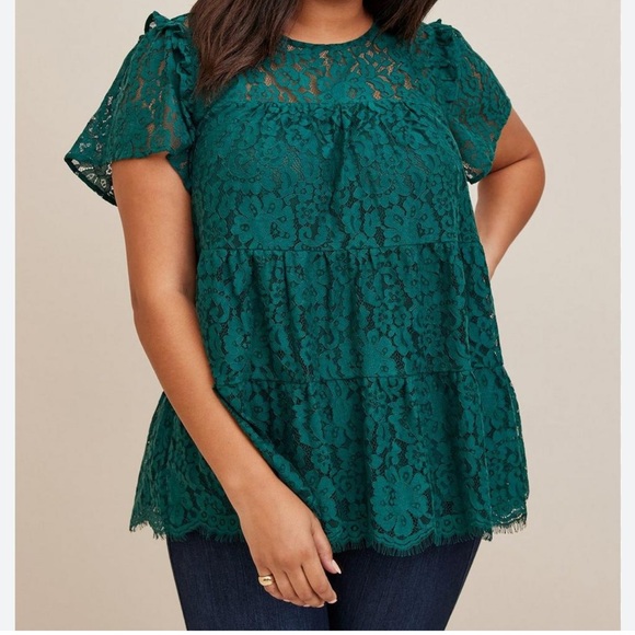 torrid Tops - Torrid Lace Blouse